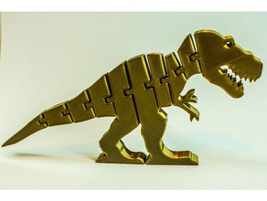 flexi-trex hayvanlar mafsallı esnek 3d print model - Mito3D