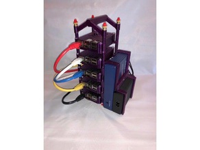 pi-stack - Elektronik 3d print model - Mito3D