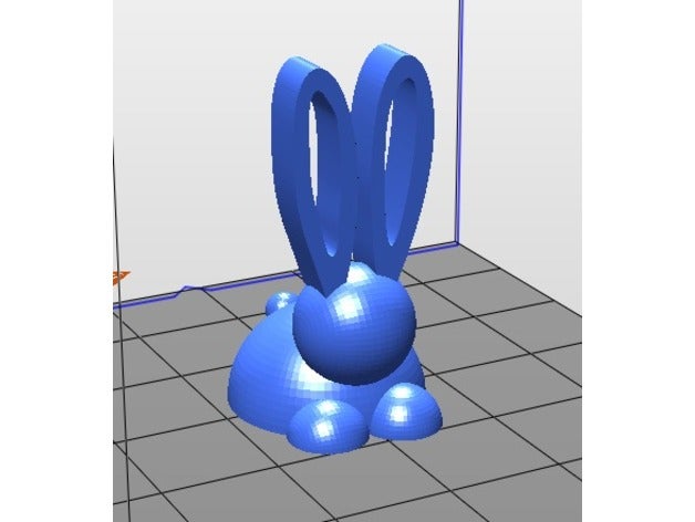 básica coelho animais de estimação 3D print model - Mito3D