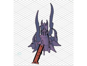 evil space elf generator-spire games dark eldar miniature scenery scifi warhammer scenary 40k 3d print model - Mito3D