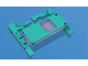gameboy zero helper ++ parts 3d print model - Mito3D