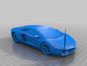 lambo toy & game accessories car 3d print model - Mito3D