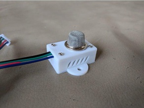 mq-2 sensor case electronics arduino mq2 3d print model - Mito3D