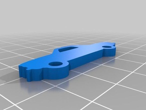 llavero peugeot 304 cabrio forma de la automoción 3d print model - Mito3D