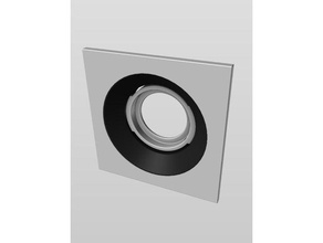 nest camera reduced glare window mount 3d print model - Mito3D