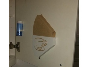 Kaffee-filter-rack Küche und Esszimmer 3d print model - Mito3D