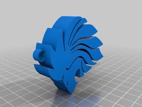 llavero león La impresión en 3d 3d print model - Mito3D