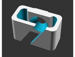 parameteric clip per il cavo Stampante 3d parti 20x20 di 3d print model - Mito3D