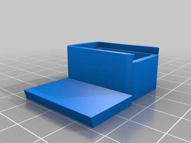 20x30x15 caja kaplar özelleştirilmiş 3D print model - Mito3D