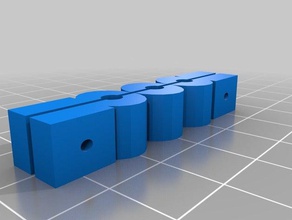 sujeccion cabos A impressão 3d 3d print model - Mito3D