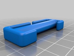 chalk bag clip sport & im freien klettern 3d print model - Mito3D