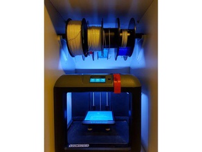 filament spool holder ikea 3d printer accessories diy storage 3d print model - Mito3D