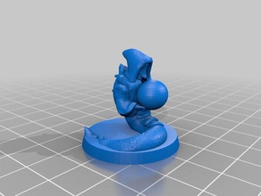 dungeon guardian creatures 28mm boardgame fantasy mage miniature rpg sorcery tabletop wizard 3d print model - Mito3D