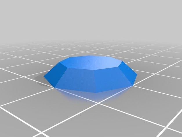 diamond 3D print model - Mito3D