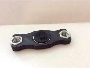 wrench spinner toys & games fidget hex nut 3d print model - Mito3D