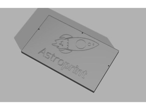 astro stampa indietro coperchio remix La 3d 3d print model - Mito3D