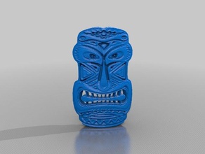 totem maskesi oyuncak & oyun aksesuarları 3d print model - Mito3D