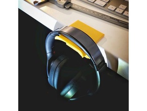 yeinfhh noch ein Kopfhörer-Halter audio Kopfhörer-Haken 3d print model - Mito3D