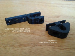 folger tech 2020 limit switch mount replacement parts folger tech folger tech 2020 limit switch mount 3d print model - Mito3D
