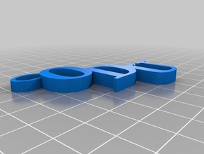 odu Anahtarlık 3d baskı 3d print model - Mito3D