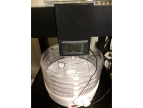 eksikliği tablo termometre tutucu ekran ev ıkea sıcaklık muhafaza sensörü termokupl 3d print model - Mito3D