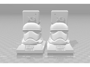 Beine base tronxy x3 3d-Drucker Teile test x3a 3d print model - Mito3D