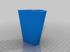 magnetic pencil cup office pen holder 3d print model - Mito3D