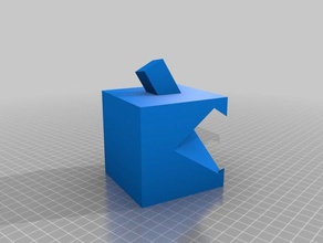 cube d'apple les signes et logos apple cubes 3d print model - Mito3D