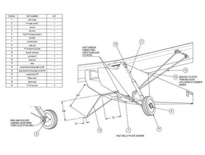 flite test semplice storch carrello di atterraggio montanti alari r c i veicoli 3d print model - Mito3D