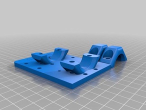 anet a8 - dremel flex holder extra tools mods 3d print model - Mito3D