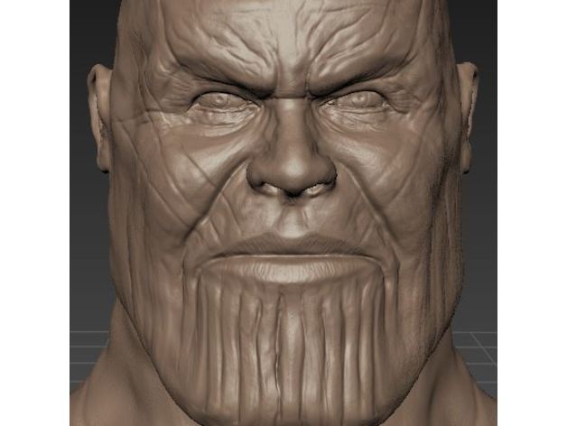 thanos sculptures avengers infinity war 3D print model - Mito3D