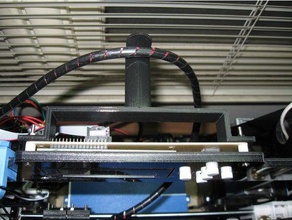 anet a8 extrusor de soporte cables La impresión en 3d 3d print model - Mito3D