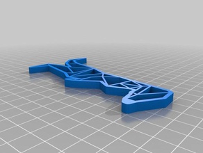 my customized origami meerkat animals 3d print model - Mito3D