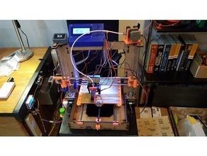 lcd-panel anet a8 tronxy verwenden graber - remixed 3d-Drucker Teile i3 lcd-Anzeige panel 3d print model - Mito3D