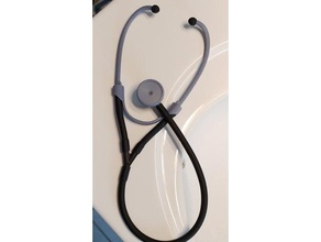 quality low cost stethoscope biology 3d print model - Mito3D