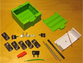 ft compatible battery box construction toys akku fischertechnik 3d print model - Mito3D