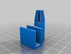 anet a8 filament kılavuzu bowden v2 ters 3d yazıcı ekstruder pc4-m6 havagazı tüp bağlayın 3d print model - Mito3D