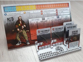 zombicide board toy & game accessories boardgame zombie 3d print model - Mito3D