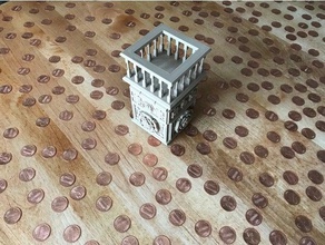 fantasia inveito top tudor box i contenitori di controllo auto flash titolare loubie ringhiera remoto usb 3d print model - Mito3D