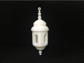 lanterna decoração luz o ramadã 3d print model - Mito3D