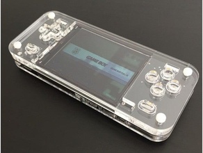 game boy null - palmare retrò giochi per console video gameboy raspberry pi è pari a zero retropie 3d print model - Mito3D
