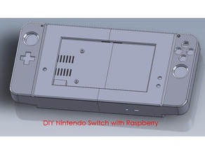 diy-nintendo-switch-raspberry pi b diy nintendo wechseln raspberry 3d print model - Mito3D