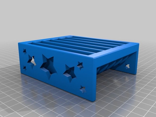 coaster titular de los hogares openscad 3D print model - Mito3D