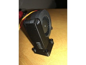 quimera+ fan adaptador de 30mm -&gt 5015 soplador Impresora 3d las piezas 3d print model - Mito3D