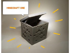 snapshut minecraft box organization snap 3d print model - Mito3D