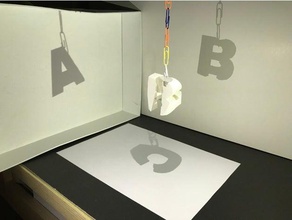 abc angolo magico di scultura matematica arte 3d print model - Mito3D