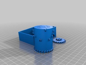 music box mechanical toys customized 3d print model - Mito3D