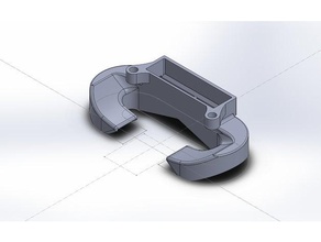 cooling shroud flsun kossel printer new efffector updated 3d accessories 3d print model - Mito3D