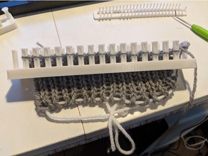 personalizzabili piazza a maglia telaio strumenti lavorare lavoro knitting loom telai per maglieria 3d print model - Mito3D