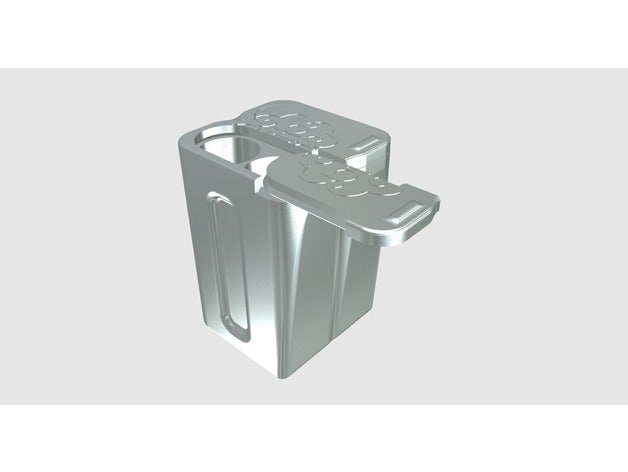 4x accus 18650 boîte batterie titulaire cas ecig ecigarette e-cig à vapoter vapeurs vape 3D print model - Mito3D